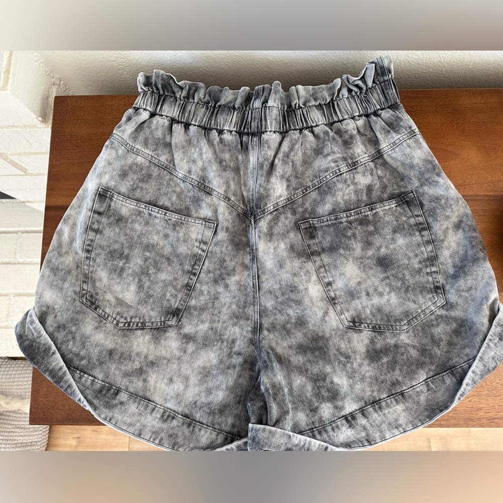 Isabel ETOILE Marant paper bag high waist jean shorts. Like new.